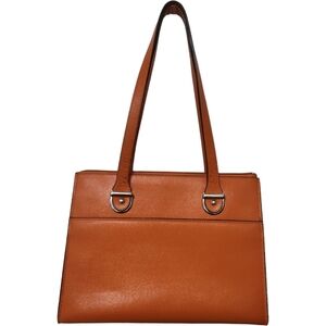 JACK GEORGES Chelsea Natalie handmade Italian leather top zip handbag